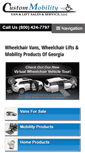 Mobile Screenshot of custommobility.net